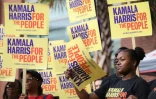 Des partisanes de Kamala Harris, le 22 juin 2019 à Columbia (Caroline du Sud)