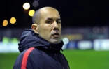 L'entraîneur de Monaco, Leonardo Jardim, lors du match de Coupe de France au stade Bellevue d'Yzeure, le 6 janvier 2018