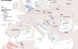 Le réseau de gazoducs en Europe