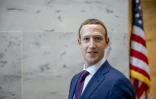 Le fondateur de Facebook Mark Zuckerberg le 19 septembre 2019 à Washington, après une rencontre avec le sénateur John Cornyn
