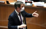 Le ministre de la Santé Olivier Véran à l'Assemblée nationale à Paris le 5 janvier 2022