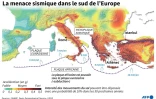 La menace sismique dans le sud de l'Europe