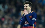 Le meilleur joueur mondial de football, l'Argentin Lionel Messi, le 2 avril 2016 Ă Barcelone