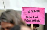 Manifestation en défense du droit à l'IVG, le 6 novembre 2010 à Bordeaux

