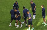 Les Bleus à l'entraînement le 14 juin 2021 à l'Allianz Arena de Munich, à la veille de leur match contre l'Allemagne 