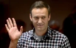 L'opposant russe Alexeï Navalny lors d'une audience judiciaire à Moscou le 20 février 2021