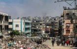 Une rue de Jabalia, dans le nord de la bande de Gaza, le 14 mai 2024