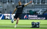 L'ouvreur des Saracens Owen Farrell lors d'un entraînement, le 10 mai 2019 à Newcastle