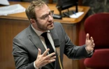 Le ministre de l'Economie Antoine Armand à l'Assemblée nationale, à Paris, le 26 novembre 2024
