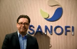 Le directeur général de Sanofi Paul Hudson, le 6 février 2020 à Paris