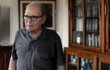 Le compositeur italien Ennio Morricone en juillet 2017 Ă Rome