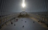 Le centre commercial de l'Oculus, proche du World Trade Center, quasi-désert le 13 juillet 2020