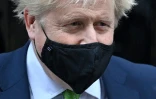 Le Premier ministre britannique Boris Johnson le 19 janvier 2022