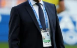 Le sélectionneur du XV de France, Jacques Brunel, au Stade de France, le 23 février 2019