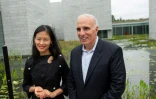 Mitchell Rales et Emily Wei Rales ont fondé le musée Glenstone, dans la localité de Potomac, près de Washington