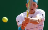 L'Espagnol Alejandro Davidovich lors de son quart de finale victorieux face à l'Américain Taylor Fritz, au tournoi de Monte-Carlo, le 15 avril 2022
