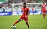 L'attaquant français du Bayern Munich Kingsley Coman lors du match de Bundesliga contre le Werder Brême, le 26 août 2017