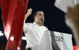 Le chef du parti de gauche Syriza, Alexis Tsipras, à Thessalonique, le 23 juin 2023
