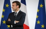 Le président français EMmanuel Macron à Paris, le 21 décembre 2017