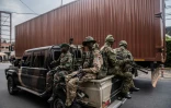 Des membres du groupe armé M23 à Goma, dans l'est de la République démocratique du Congo, le 1er mars 2025