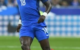 Moussa Sissoko avec les Bleus contre la Bulgarie, le 7 octobre 2016 au Stade de France