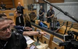 Cédric Jubillar est présent au tribunal, le 22 septembre 2025 à Albi (Tarn)