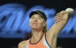 Maria Sharapova à l'issue du match qu'elle a remporté face à Belinda Bencic le 24 janvier 2016 à Melbourne