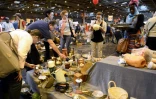 Une brocante d'Emmanüs au Parc des Expositions à Paris le 14 juin 2015