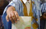 Sidi Mohamed Ould Boubacar, principal candidat de l'opposition, vote pour la présidentielle en Mauritanie, le 22 juin 2019 à Nouakchott.
