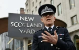 Mark Rowley, le commandant de l'unité anti-terrorisme, lors d'une déclaration à la presse devant New Scotland Yard, le 23 mars 2017 à Londres