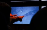 Des morceaux de l'épave du sous-marin San Juan, sur une capture d'écran publiée le 18 novembre 2018