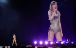 Taylor Swift sur scène à Sydney, le 23 février 2024