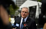 Le Premier ministre australien Scott Morrison, Ă Sydney le 29 octobre 2018