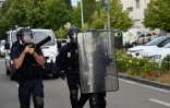 La police intervient lors d'exactions commises Ă Dijon, le 15 juin 2020