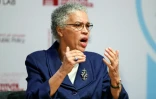 Toni Preckwinkle, candidate à la mairie de Chicago, le 13 mars 2019 