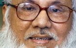 Motiur Rahman Nizami, chef du parti islamiste Jamaat-e-Islami, à Dacca le 27 janvier 2003