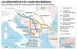 Les alternatives à la "route des Balkans"