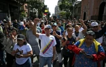 Les partisans du président du Venezuela, Nicolás Maduro dans les rues de Caracas le 3 janvier 2026
