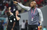 Thierry Henry, alors adjoint du sélectionneur belge lors d'un match face au Canada, au Mondial au Qatar, le 24 novembre 2022 à Doha