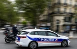 Un véhicule de police à Paris, le 16 avril 2025