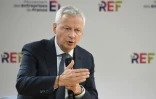 Le ministre de l'Economie Bruno Le Maire lors de la conférence d'été du Medef, le 30 août 2022 à Paris