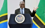 Le président tanzanien John Magufuli en visite au Kenya le 31 octobre 2016