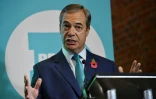 Le dirigeant du parti du Brexit, Nigel Farage, le 2 novembre 2019 à Londres
