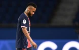 L'attaquant brésilien du Paris-SG, Neymar, expulsé lors du match de Ligue 1 face à Marseille, au Parc des Princes, le 13 septembre 2020