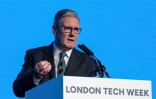 Le Premier ministre britannique Keir Starmer lors d'un discours à l'ouverture de la Tech Week à Londres, le 9 juin 2025