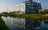 Le Parlement européen lors d'une session plénière à Strasbourg, le 5 avril 2017
