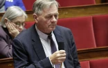Le député MoDem Cyrille Isaac-Sibille à l'Assemblée nationale à Paris, le 17 décembre 2025
