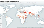 Les attaques dans le monde en 2016