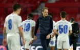 L'entraîneur allemand de Chelsea, Thomas Tuchel, à la fin du quart de finale retour de la Ligue des Champions contre Porto, le 13 avril 2021 à Séville