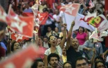 Manifestation de soutien à Luiz Inacio Lula da Silva le 4 mars 2016 à Sao Paulo